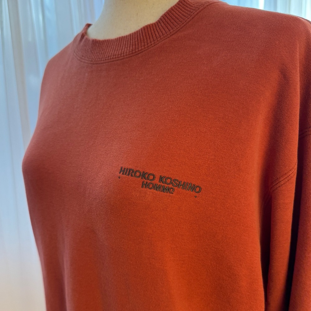 Hiroko Koshino Orange Sweatshirt